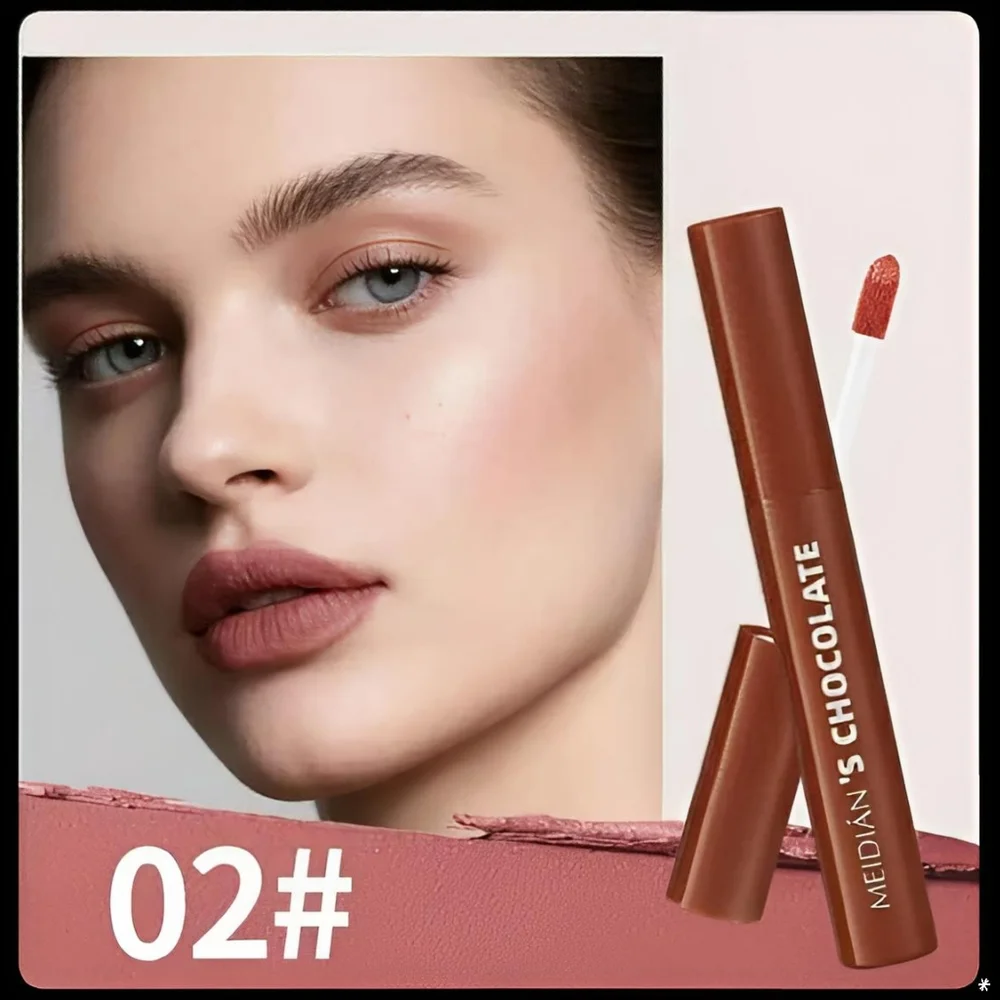 🆕TEMPTATION KISS LAVA CHOCOLATE LIP GLAZE/LIP GLOSS SET/FREE GIFT INCLUDED!